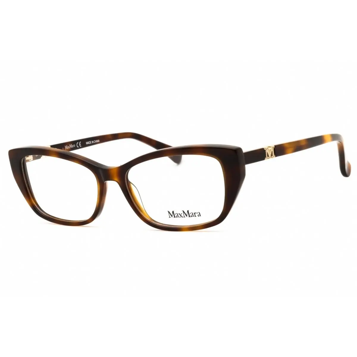 Max Mara MM5035-052-52 Eyeglasses Frame Size 52mm 15mm 140mm Havana Women 88921