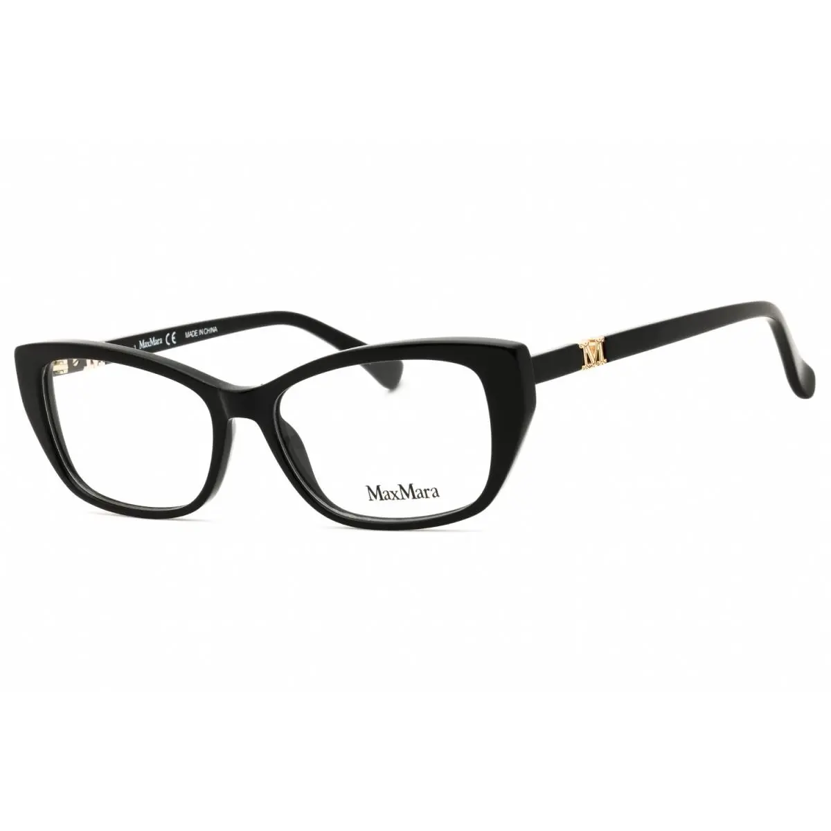 MM5035-001-52 Eyeglasses Frame Size 52mm 15mm 140mm Black Women 889214 by Max Mara