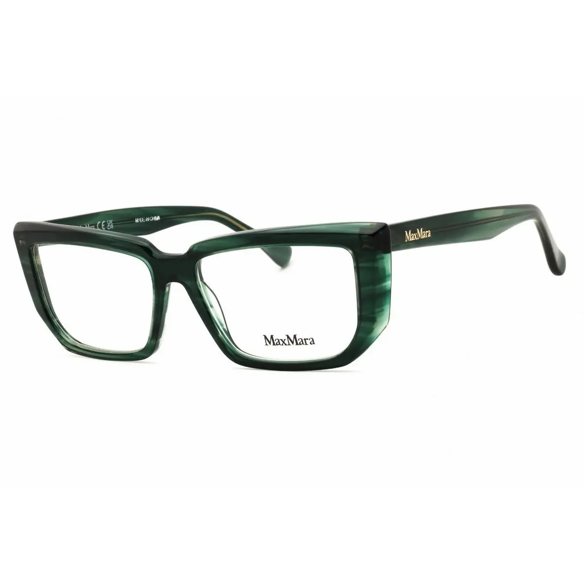 Max Mara MM5160-098-53 Eyeglasses Frame Size 53mm 15mm 140mm Dark Green Women 8
