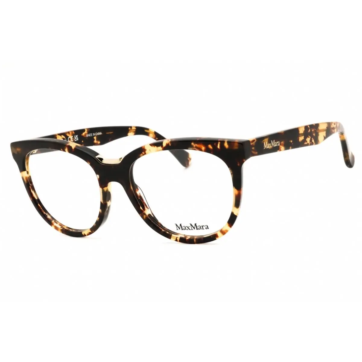 Max Mara MM5110-052-52 Eyeglasses Frame Size 52mm 17mm 140mm Havana Women 88921