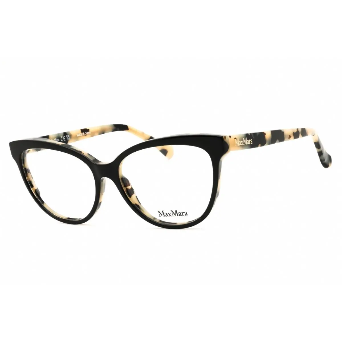 MM5093-005-54 Eyeglasses Frame Size 54mm 15mm 140mm Black Women 889214 by Max Mara