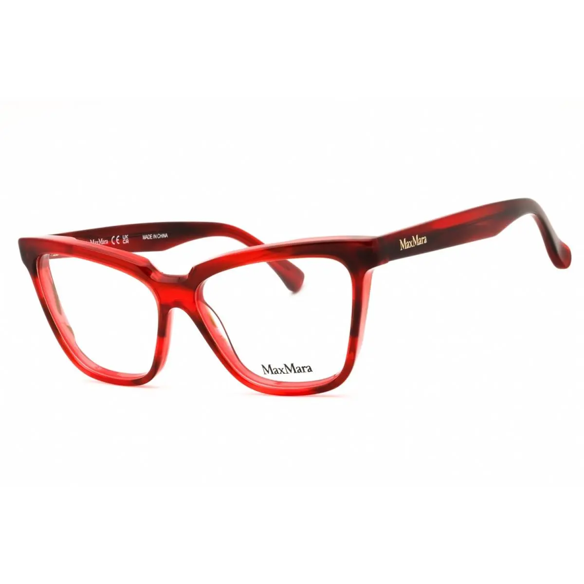 Max Mara MM5136-068-53 Eyeglasses Frame Size 53mm 13mm 140mm Red Women 88921450