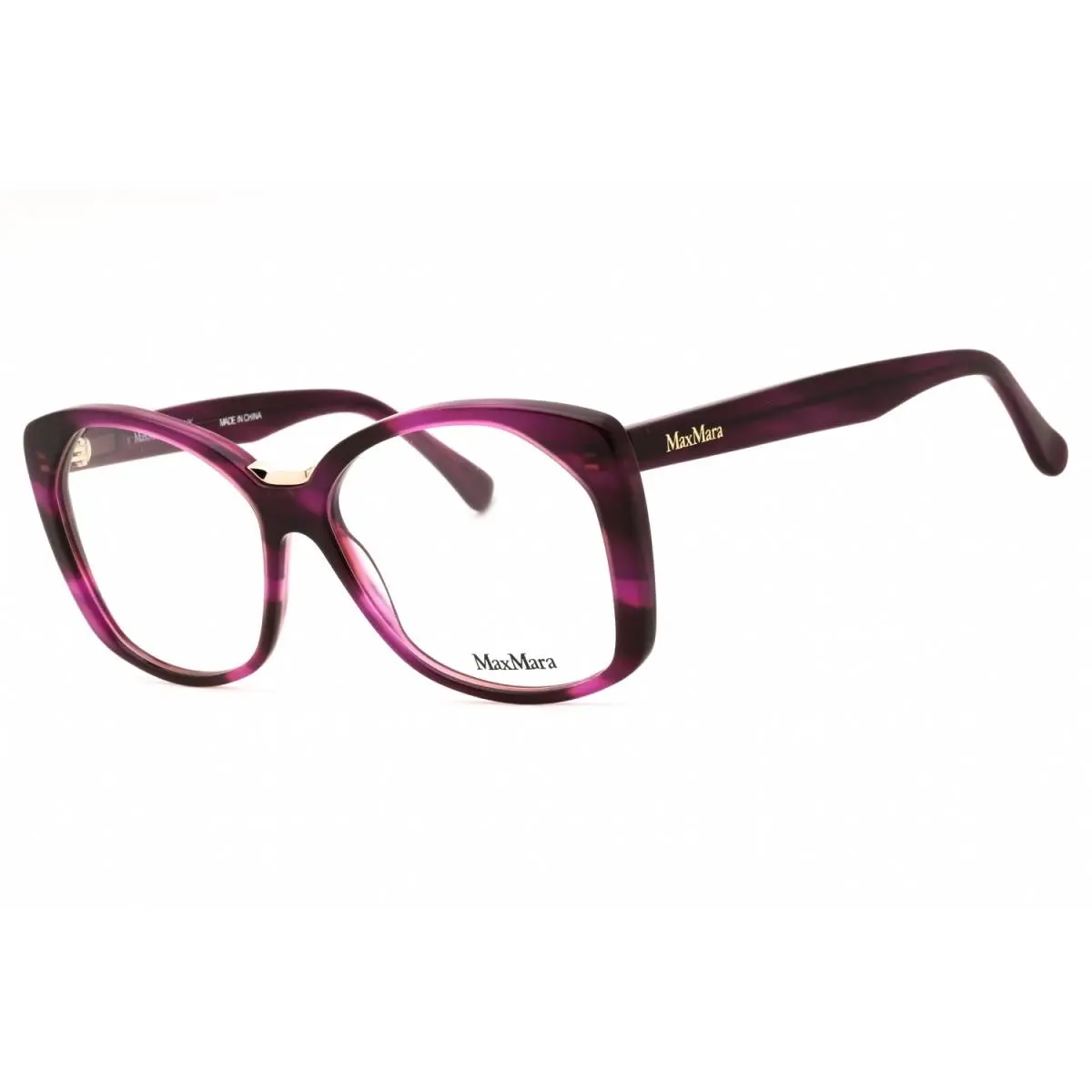 Max Mara MM5141-083-57 Eyeglasses Frame Size 57mm 15mm 140mm Violet Women 88921