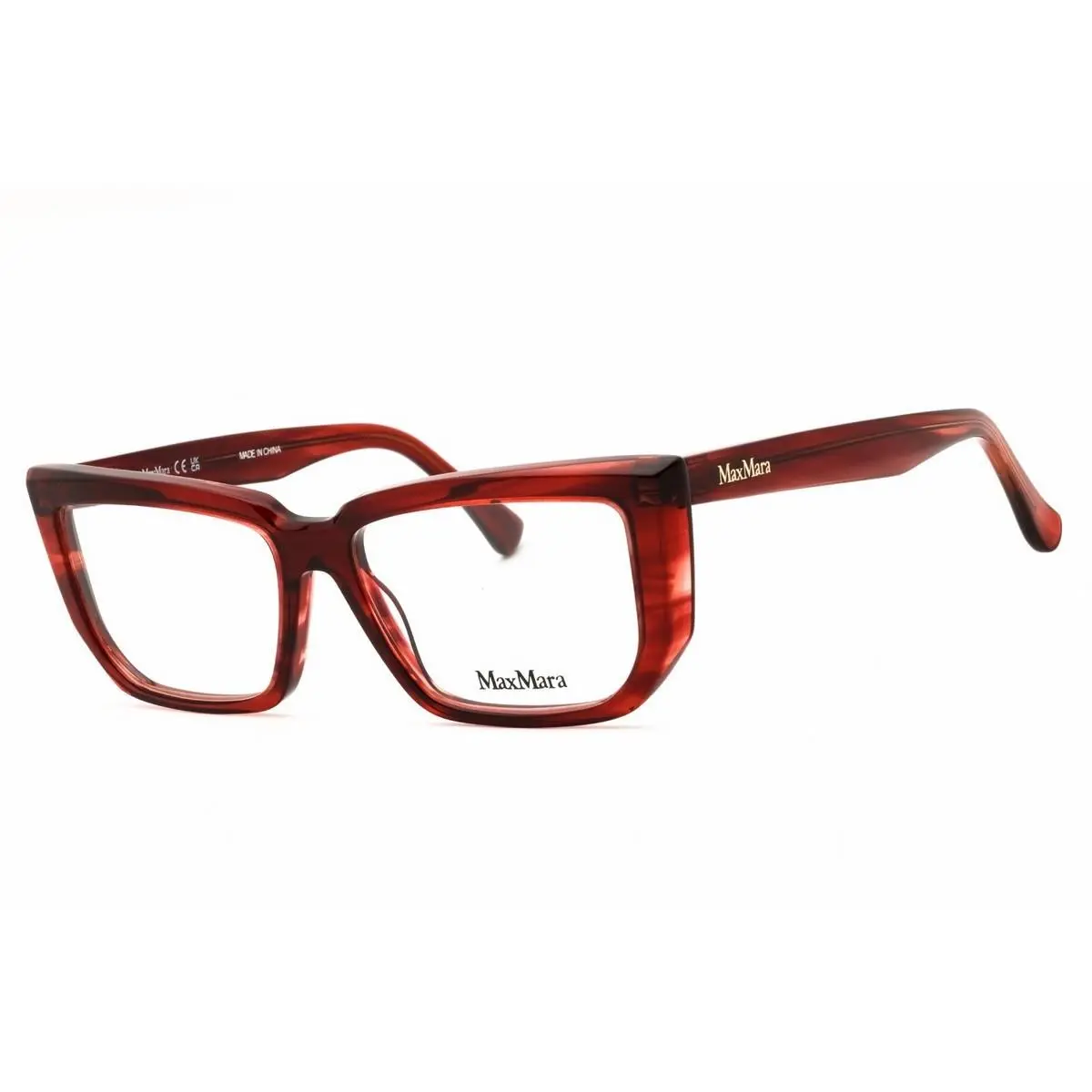 MM5160-068-53 Eyeglasses Frame Size 53mm 15mm 140mm Red Women 88921453 by Max Mara