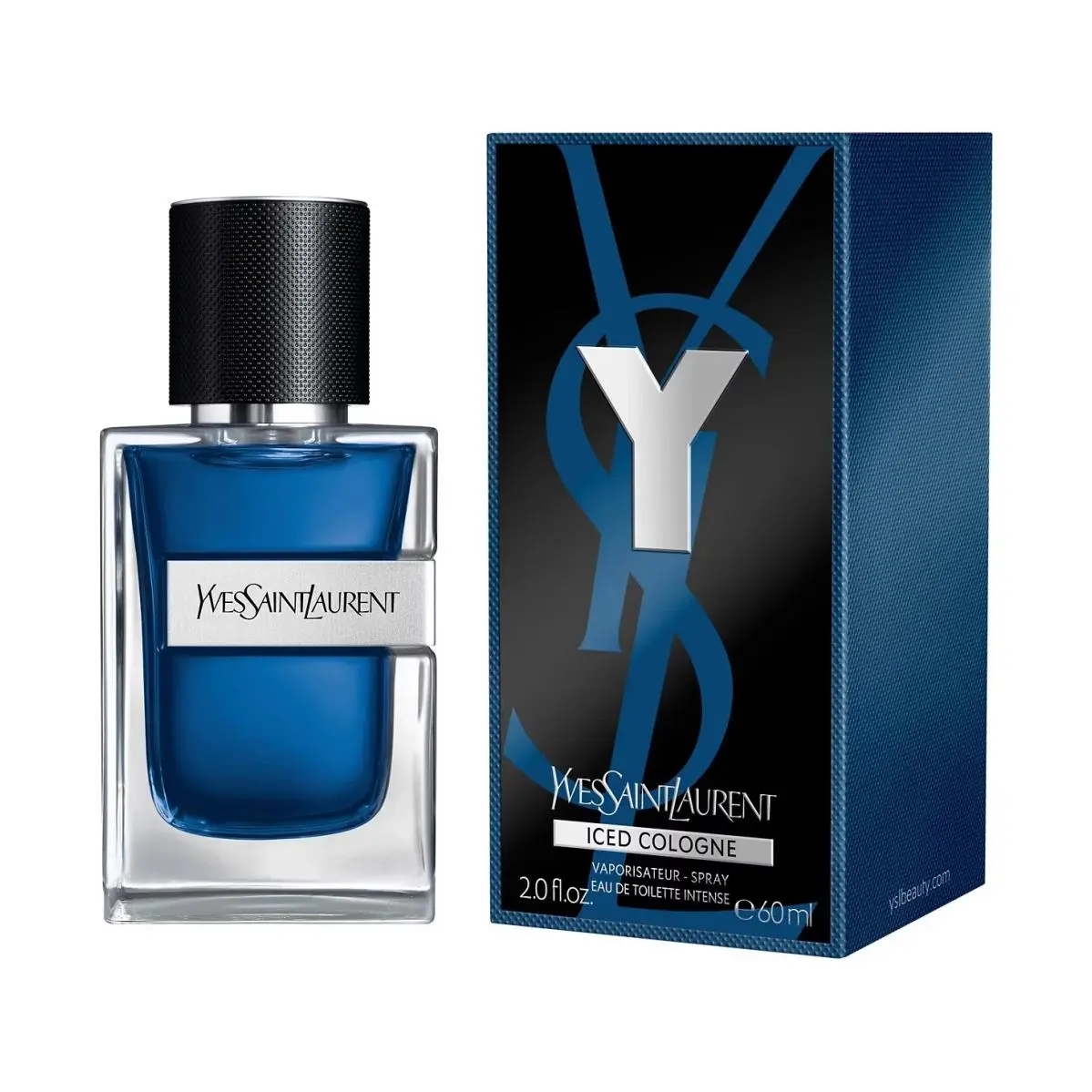 Y Iced Cologne by Yves Saint Laurent 2.0oz Edt Intense For Men