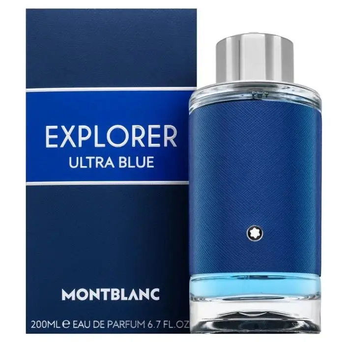 Explorer Ultra Blue by Montblanc For Men Eau de Parfum Spray 6.7 oz