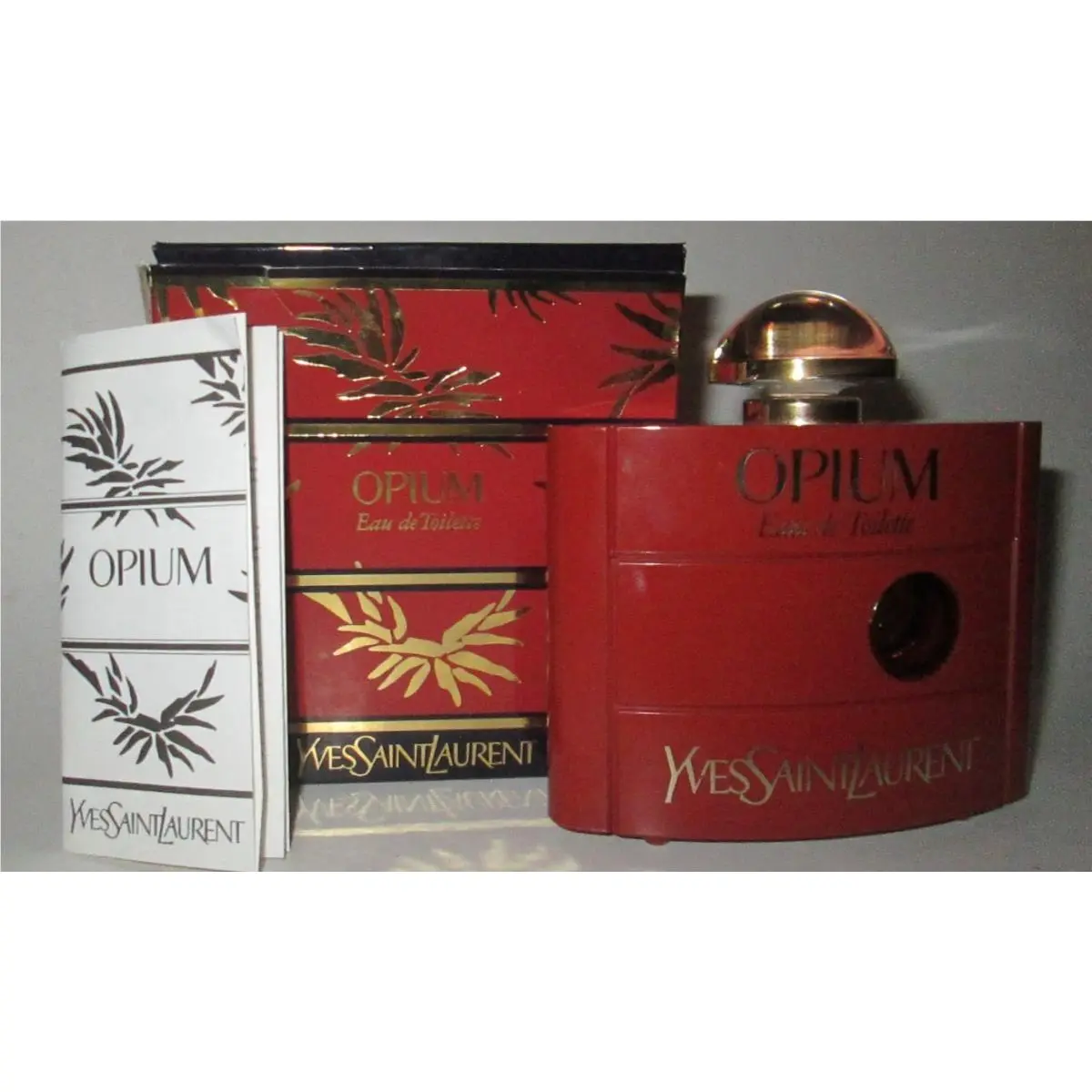 Opium Eau de Toilette  2 Fl. Oz 60 ML Vtg by Yves Saint Laurent