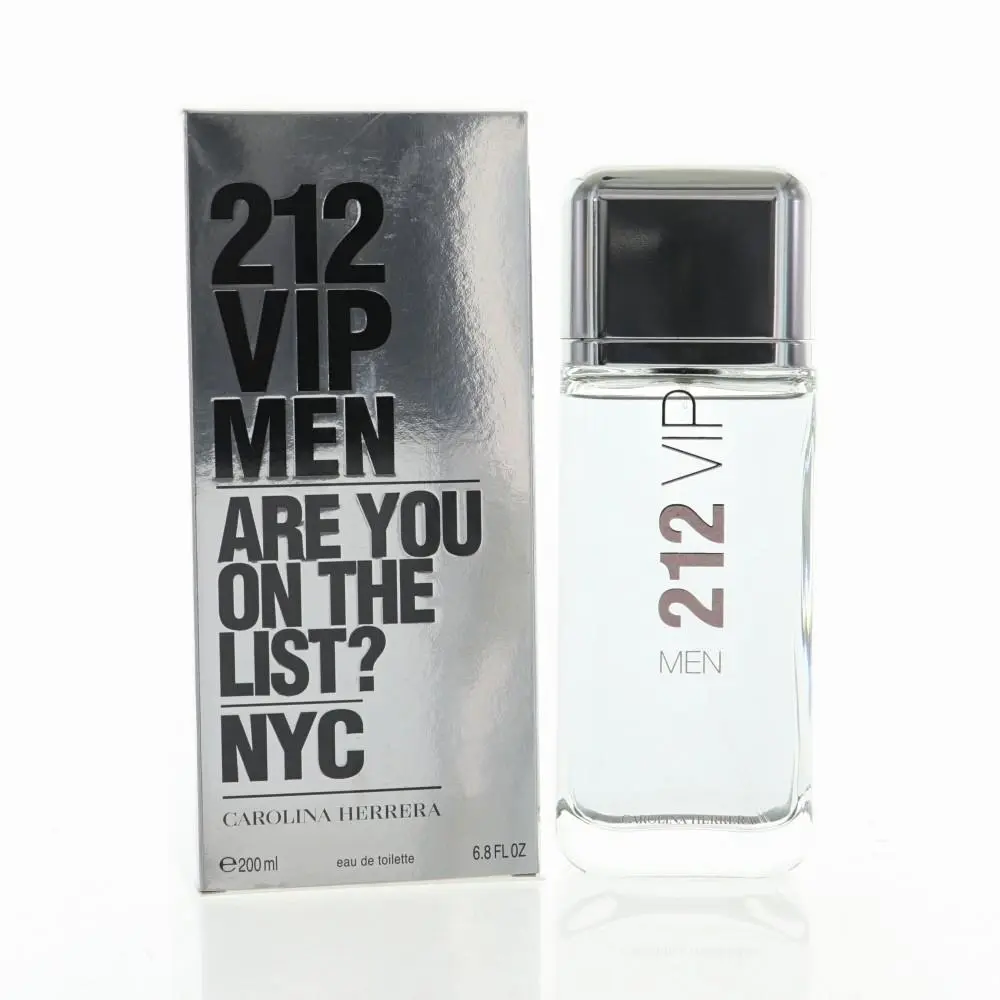 212 Vip 6.80 Oz Eau De Toilette Spray  Box For Men by Carolina Herrera