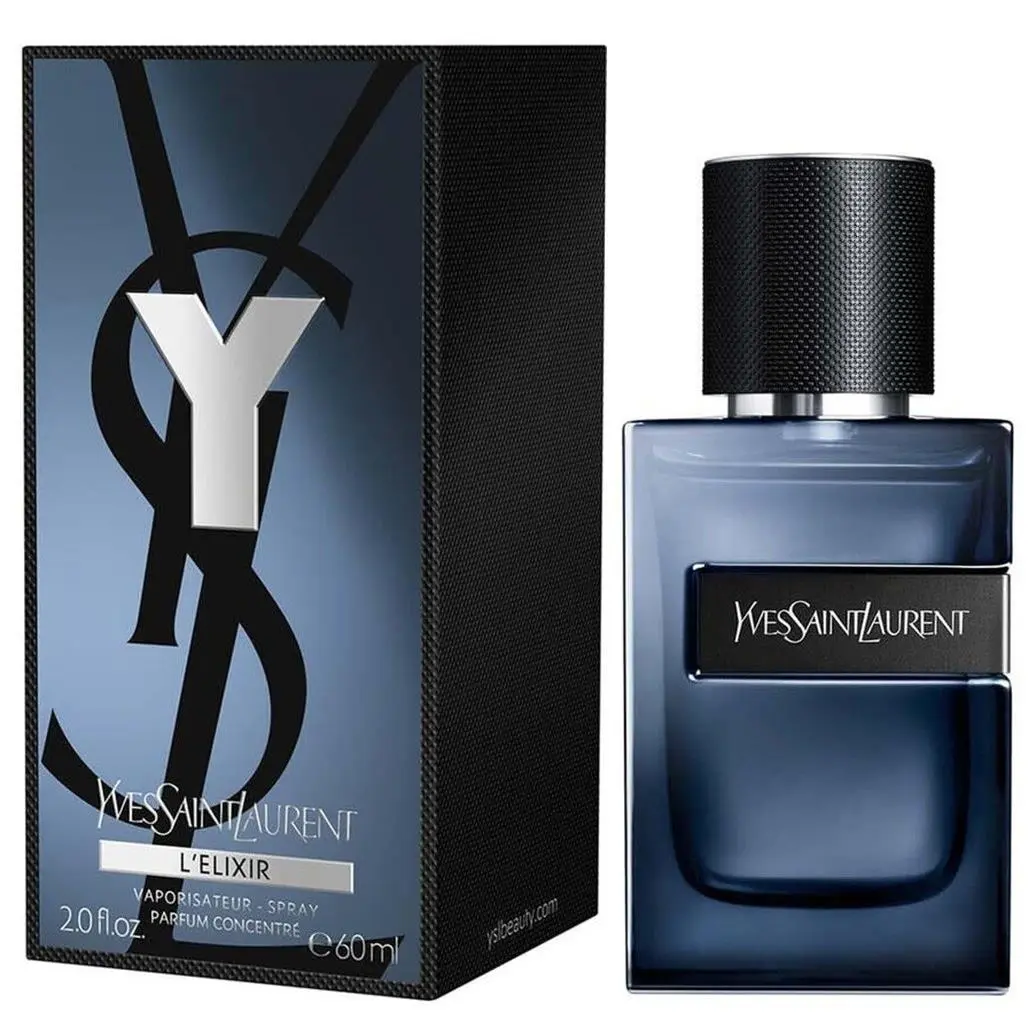Yves Saint Laurent Y L`elixir For Men Cologne 2.0 Oz 60 ml Parfum Concentre
