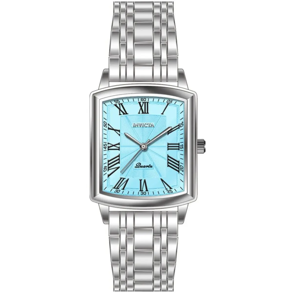 Invicta Women`s Watch Celestial Quartz Blue Dial Stainless Steel Bracelet 69154 - Dial: Blue, Band: Silver