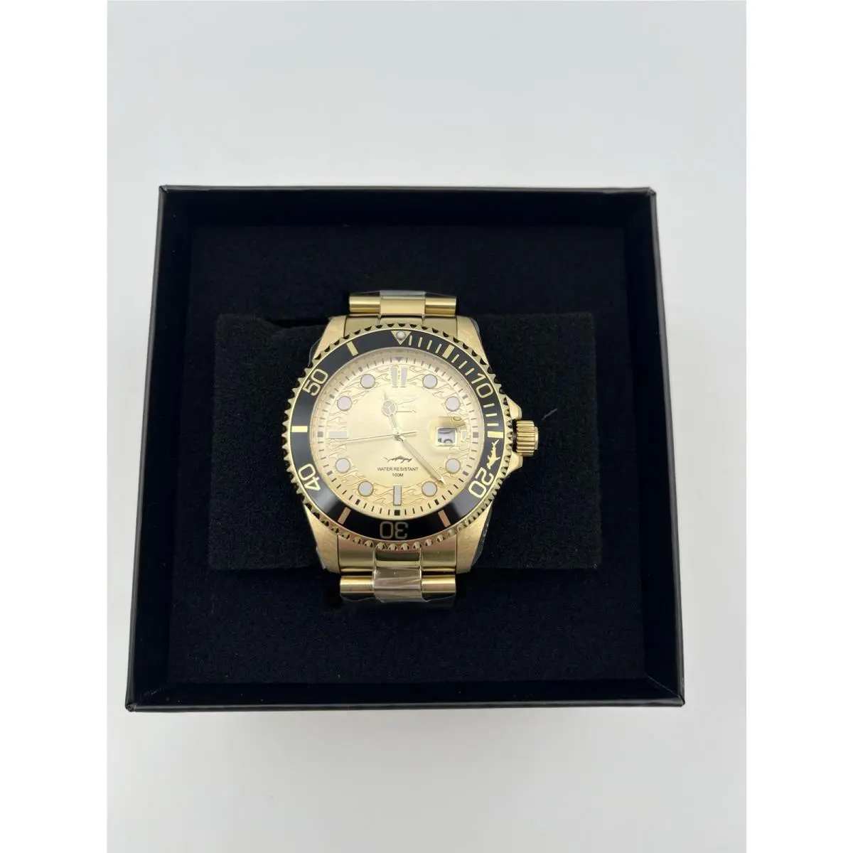 Invicta Pro Diver Gold / Black Men`s Watch - 43mm Gold 30025