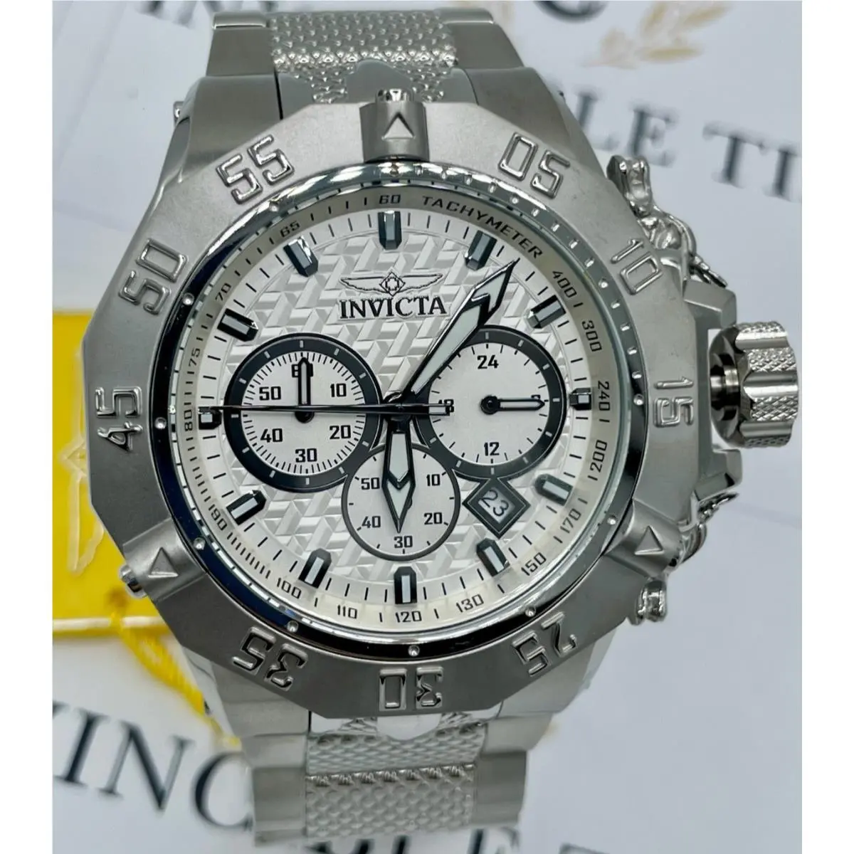 Invicta Subaqua Poseidon Men`s Watch - 53.8mm Steel 48355