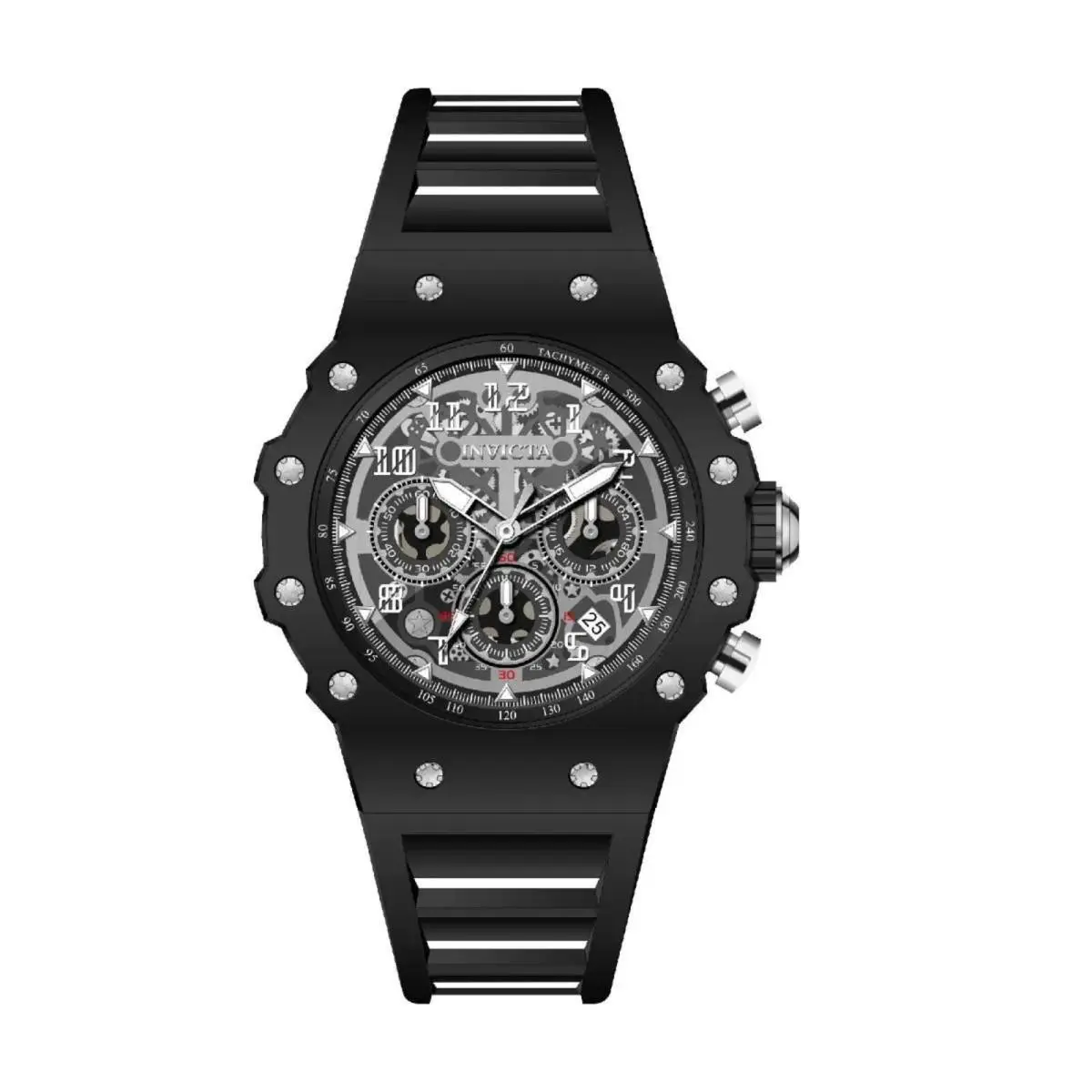 Invicta Racing Vaulthan Men`s Watch - 44mm Black 69669
