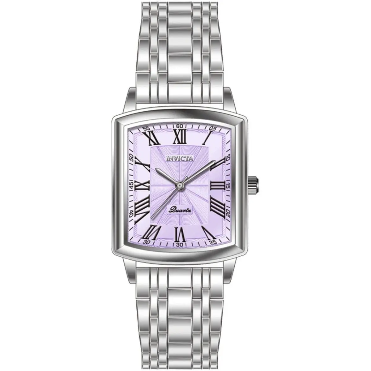 Invicta Women`s Watch Celestial Purple Dial Stainless Steel Bracelet 69151 - Dial: Purple, Band: Silver