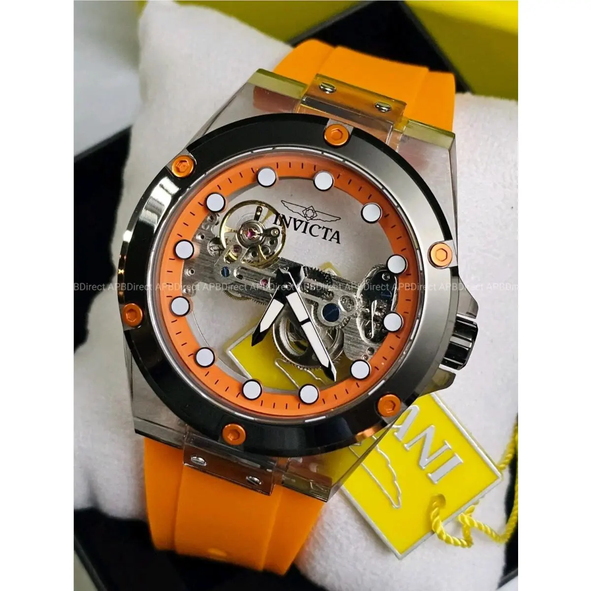 Invicta - Speedway - Mechanical - Ghost Bridge Mvmnt - Skeleton - Mens Watch