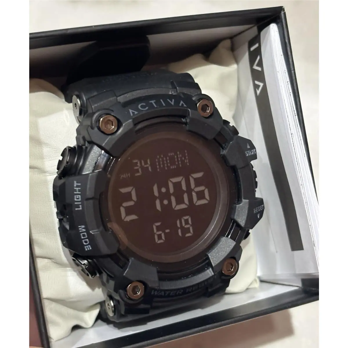 Activa Hexstrike X by Invicta Digital Wristwatch 56mm. Active Outdoors