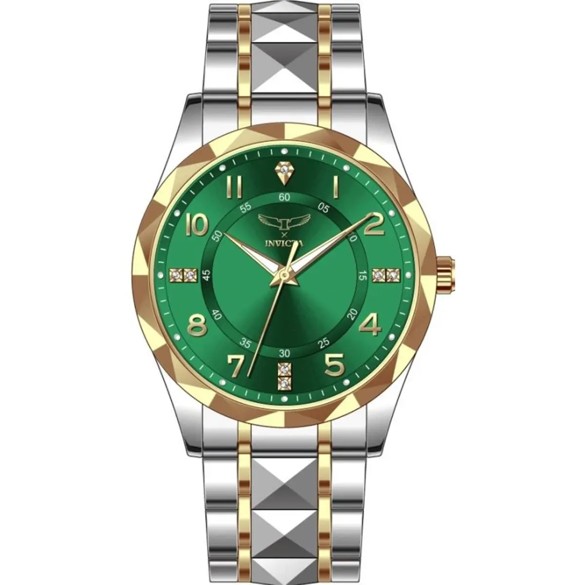 Invicta Men`s 69025 Specialty Quartz PC21S Copper Dial Watch
