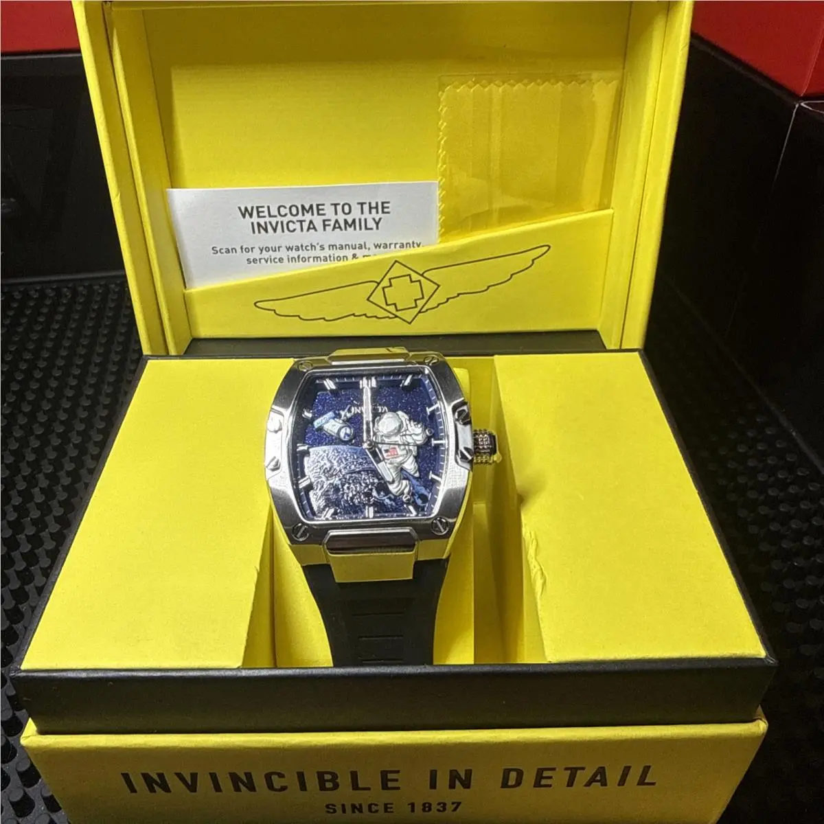 Invicta S1 Rally Moonlander 50643 Astronaut Space Dial 43mm