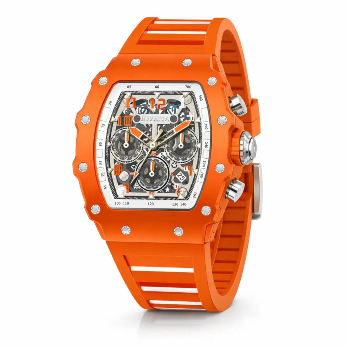 Invicta Racing Orange Juice - Nitro Gen Men`s Watch 43mm Orange 69697