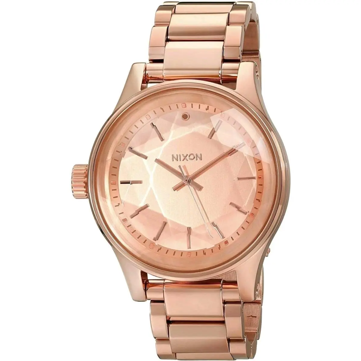 Invicta Nixon - Facet - 42mm All High Polished Rose Gold - 200m WR - Quartz Mens Watch