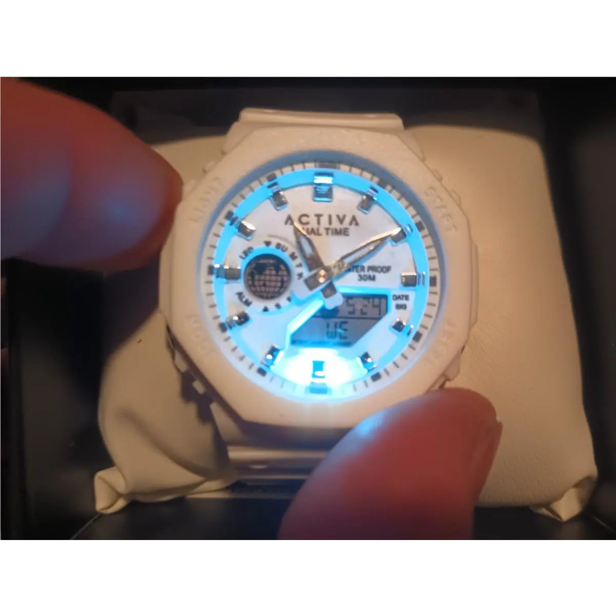 Working Activa by Invicta Digital Chronograph Wristwatch ACW423-001