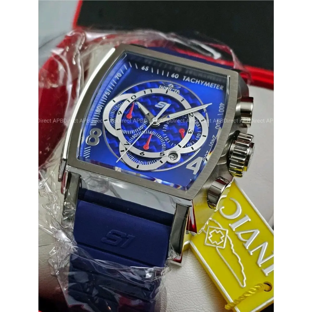 Invicta - S1 Rally – Blue Glass Fiber Dial - Quartz Chronograph - Mens Watch
