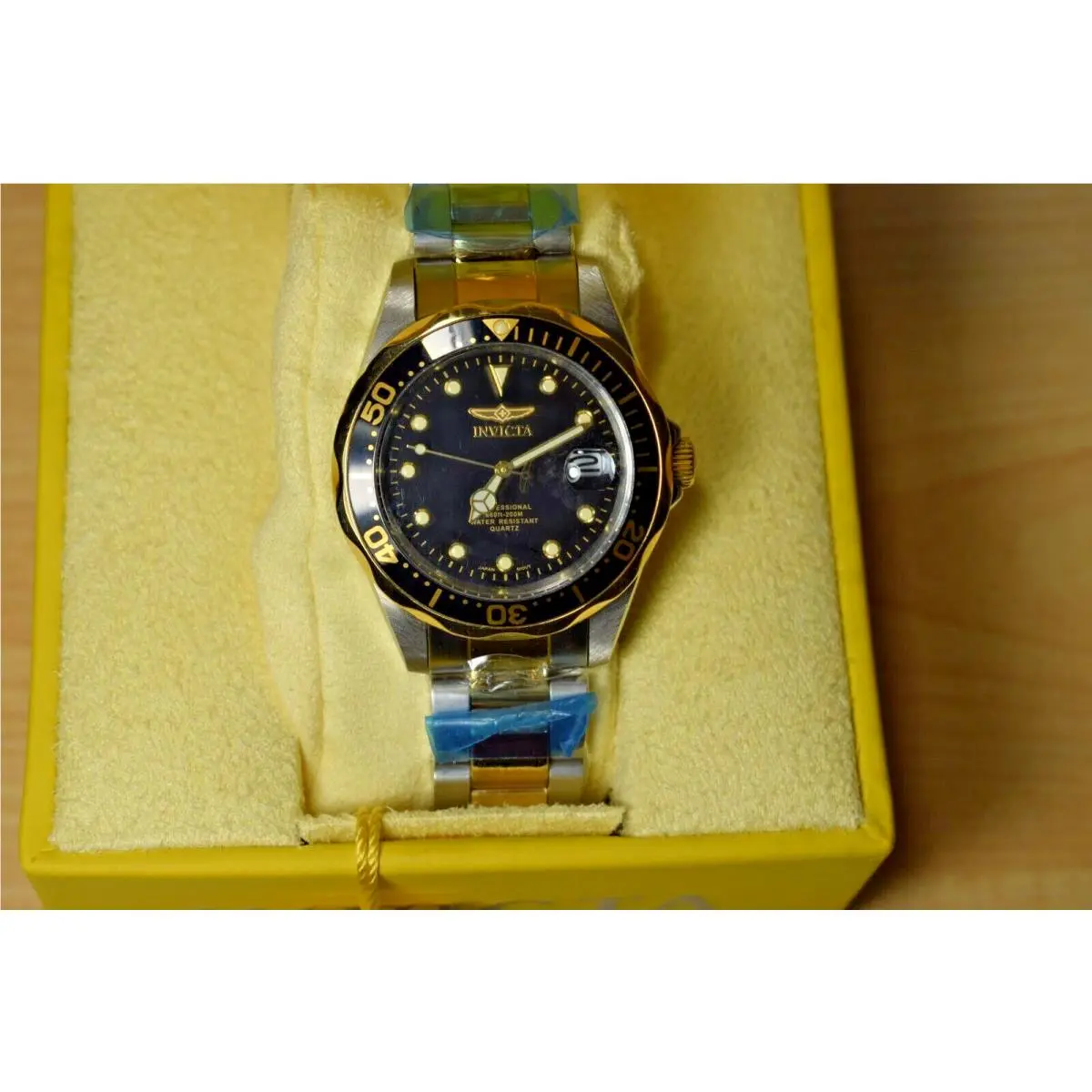 Invicta Pro Diver Black Dial Two-tone Men`s Watch 17049