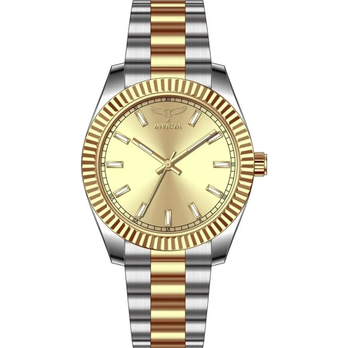 Invicta Men`s 69009 Specialty Quartz PC21S Copper Dial Watch