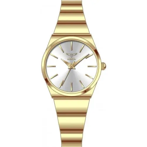 Invicta Celestial Copper Dial Quartz Gold Tone Alloy Watch