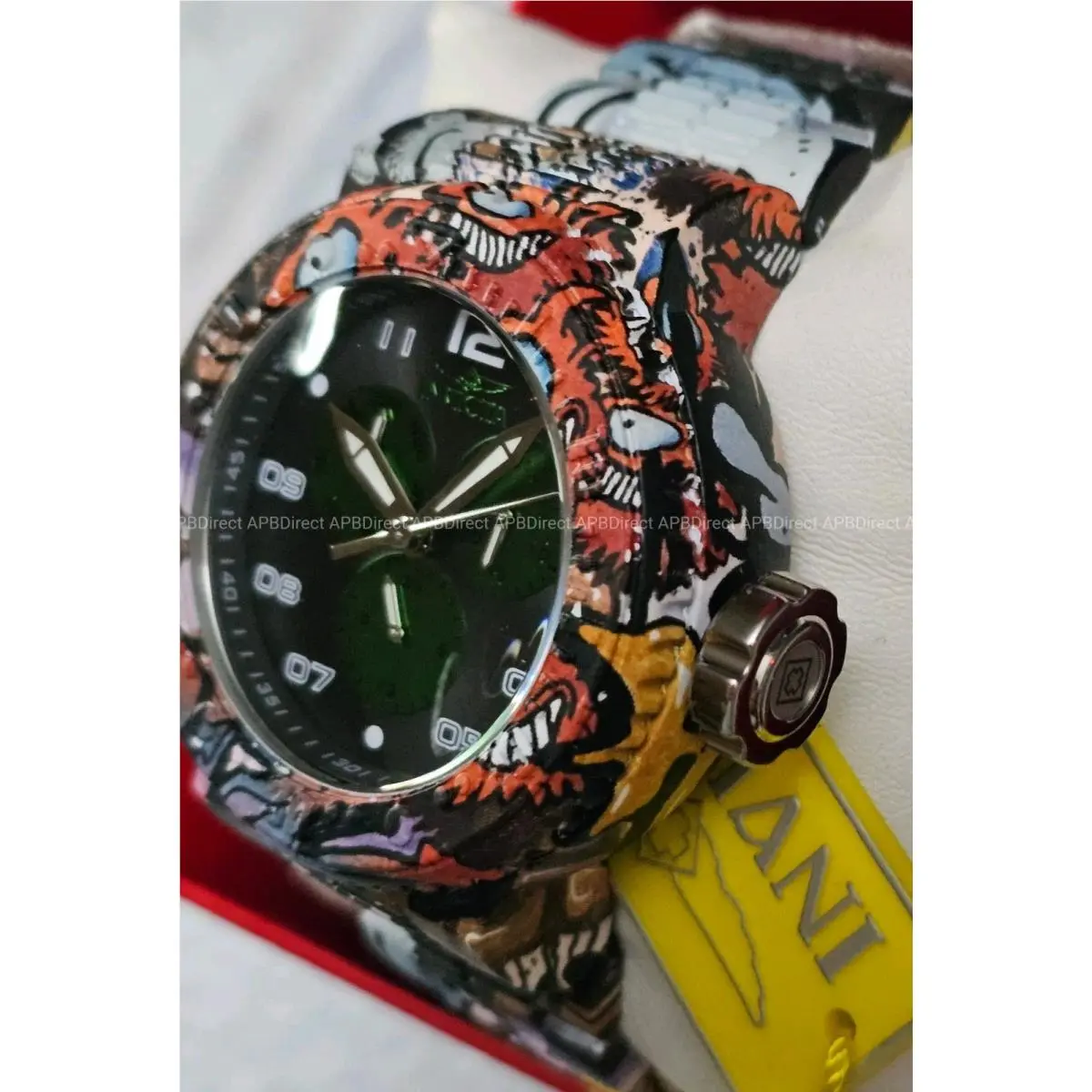 Invicta - Graffiti - Hydroplated - Pro Diver Exclusive Neoart Aqua Mens Watch