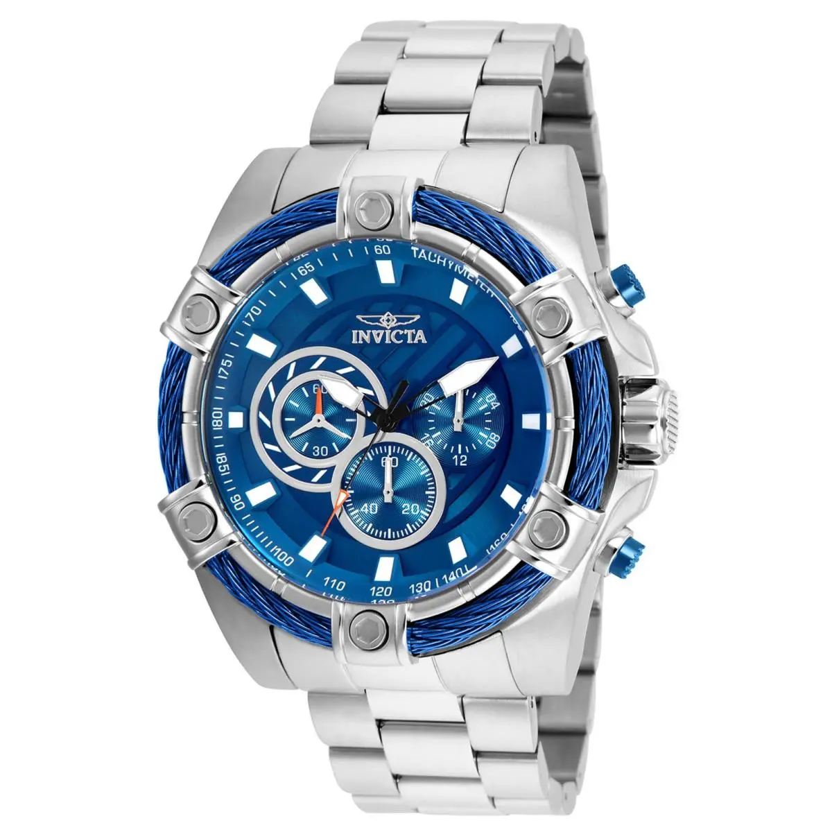 Invicta Bolt Ace Men`s Watch - 52mm Steel 25513