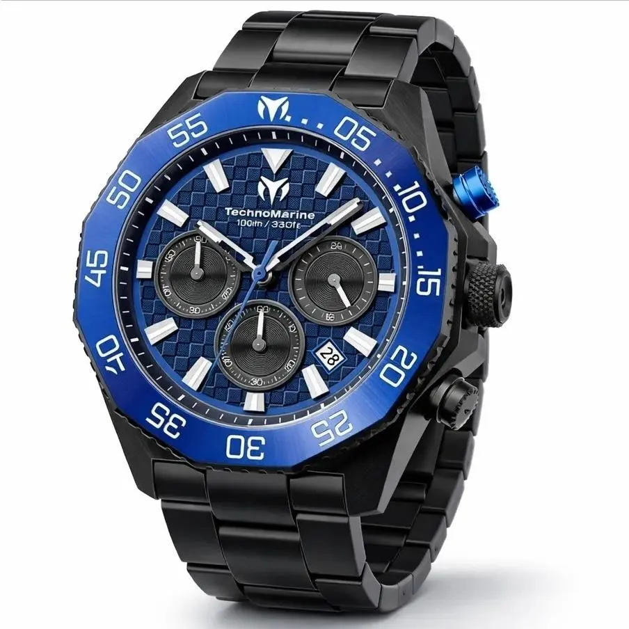 Invicta Technomarine Racing Legends Men`s Watch - 44.2mm Black TM-525024