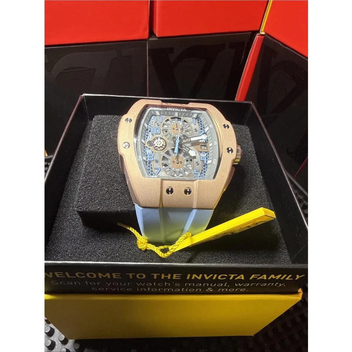 Invicta Racing Pitlane 47mm Light Blue 50410