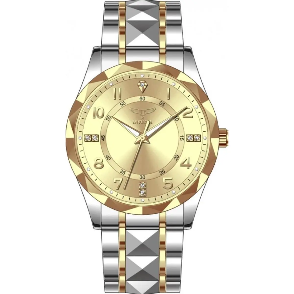 Invicta Men`s 69022 Specialty Quartz PC21S Copper Dial Watch