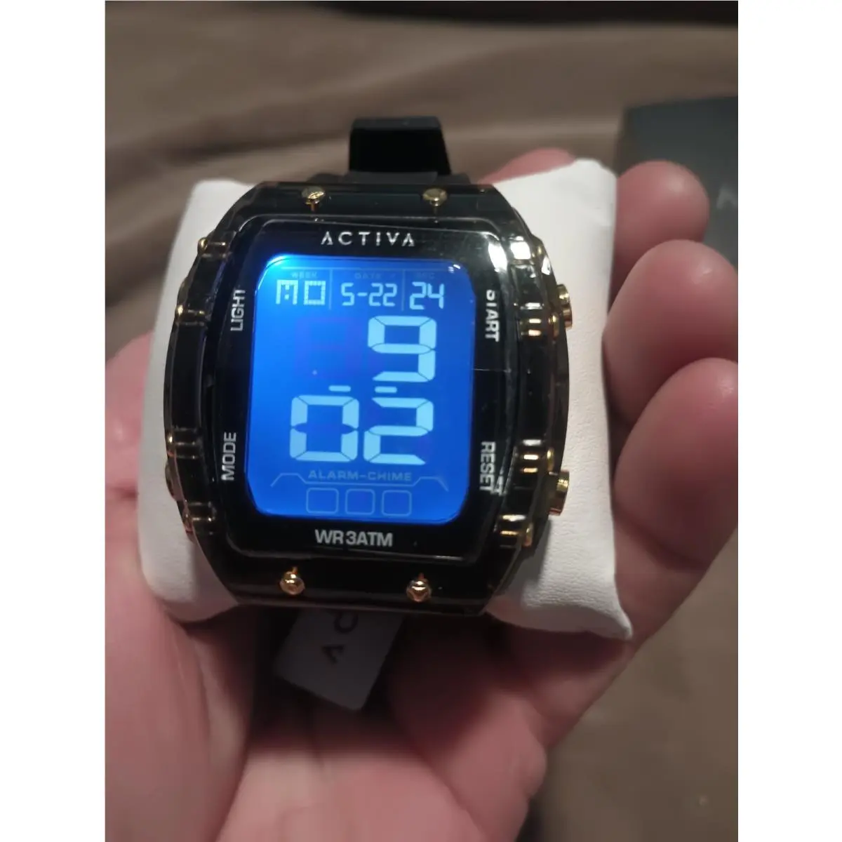Activa X Invicta Digital Watch 45mm Black ACW8108-005