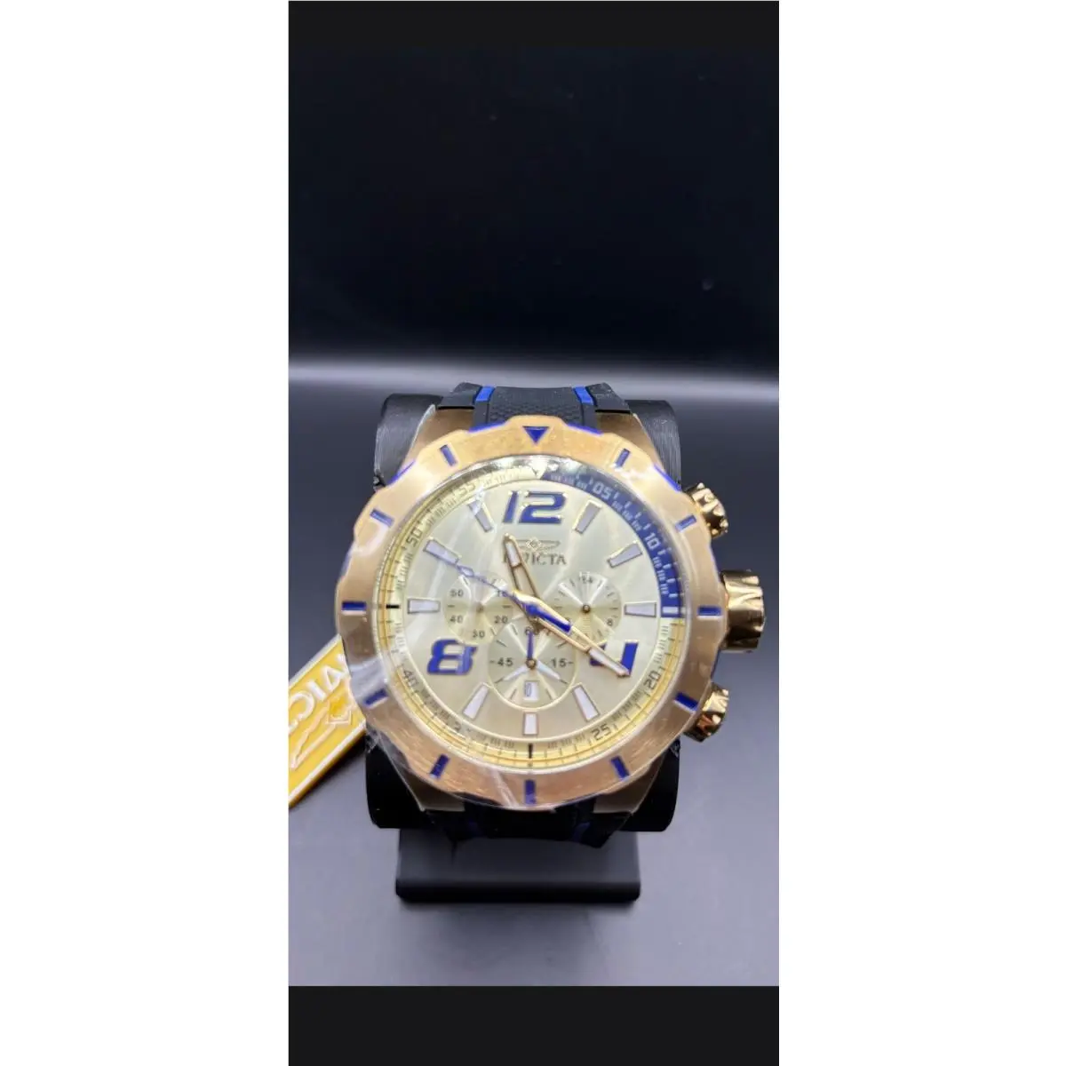 Invicta S1 Rally Overdrive Men`s Watch - 52mm. Black Blue 20107