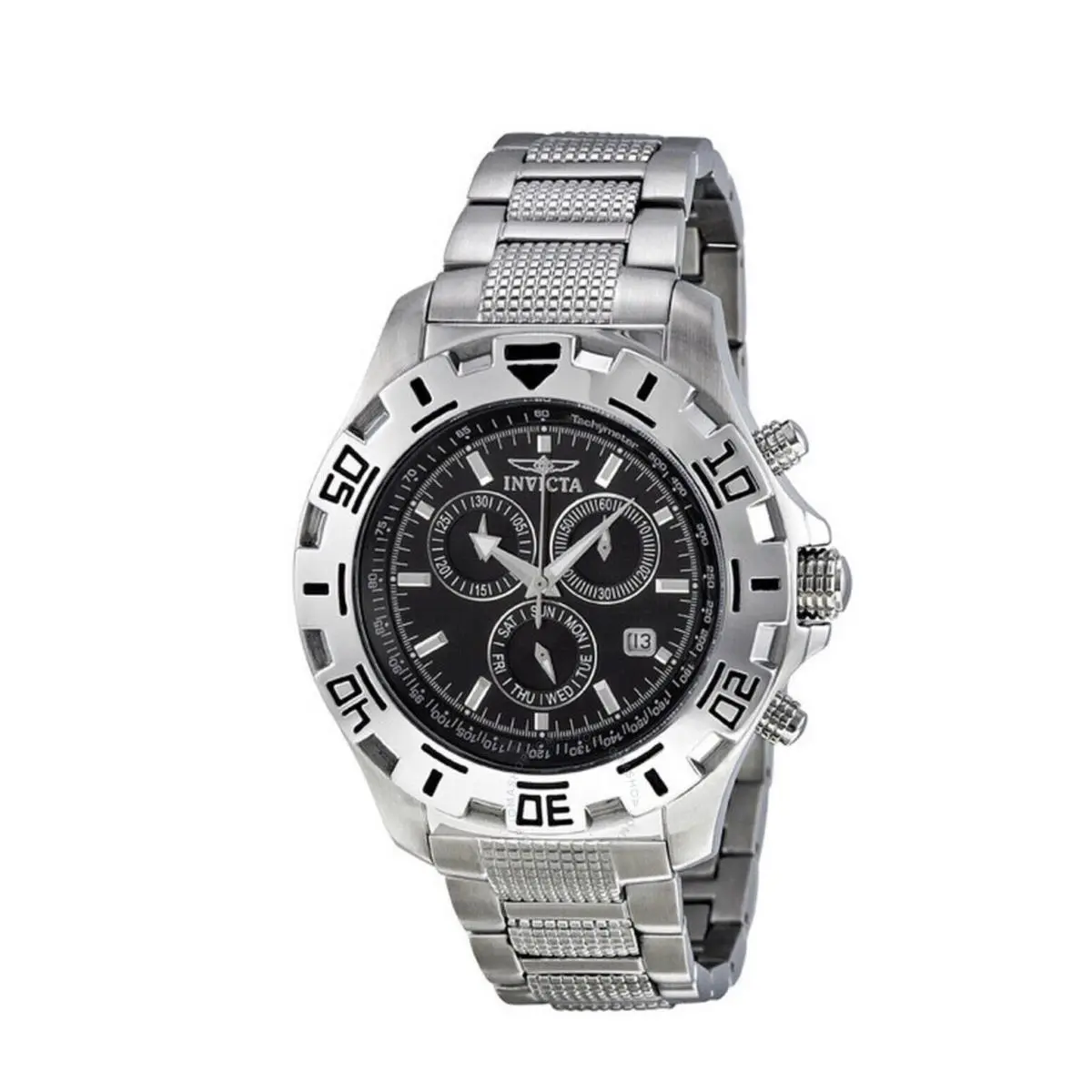 Mens Invicta Specialty Chronograph Watch Stainless Steel Ref. 6413 Diver Style