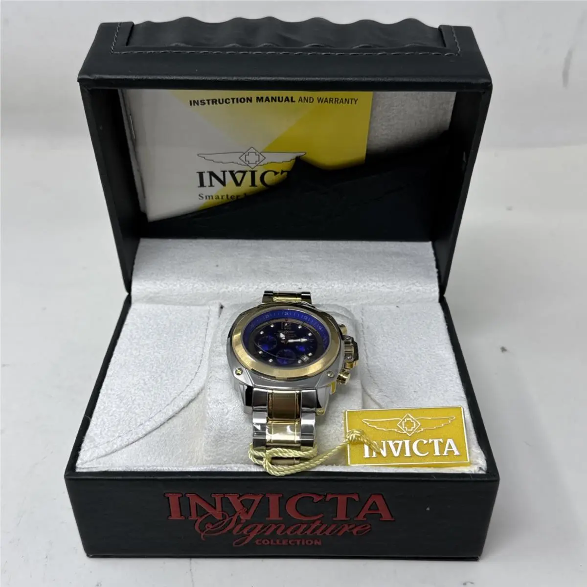 Invicta Signature 7202 Japan Movement Sapphire Coated Stainless Steel Watch 17