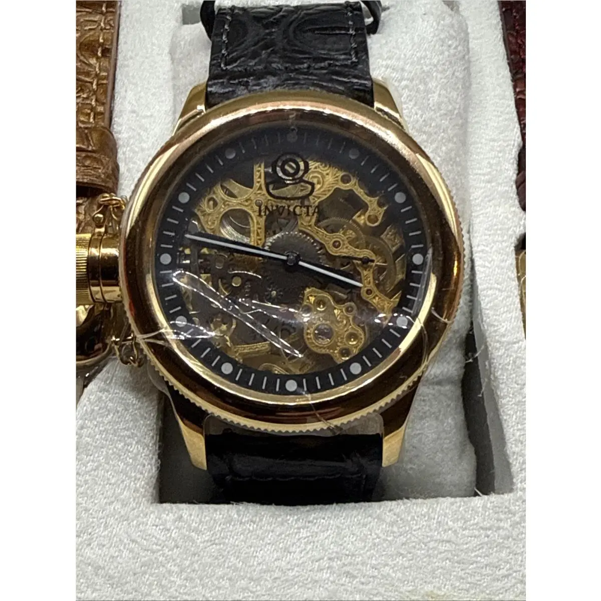 Invicta Russian Diver 1959 Watch Automatic Model NO 10364 5 Strap Set