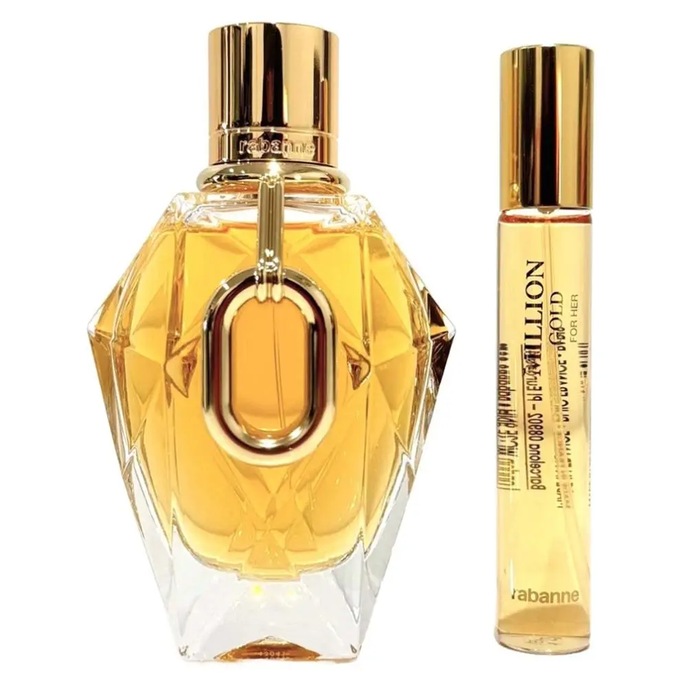 Paco Rabanne Million Gold For Her Eau de Parfum Travel Gift Set