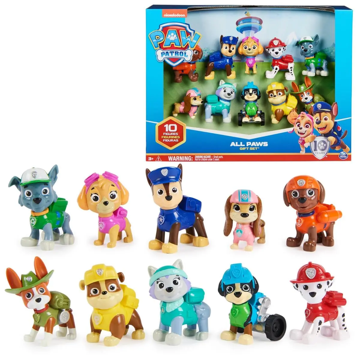Paw Patrol 10th Anniversary All Paws On Deck Toy One Size Multicolor