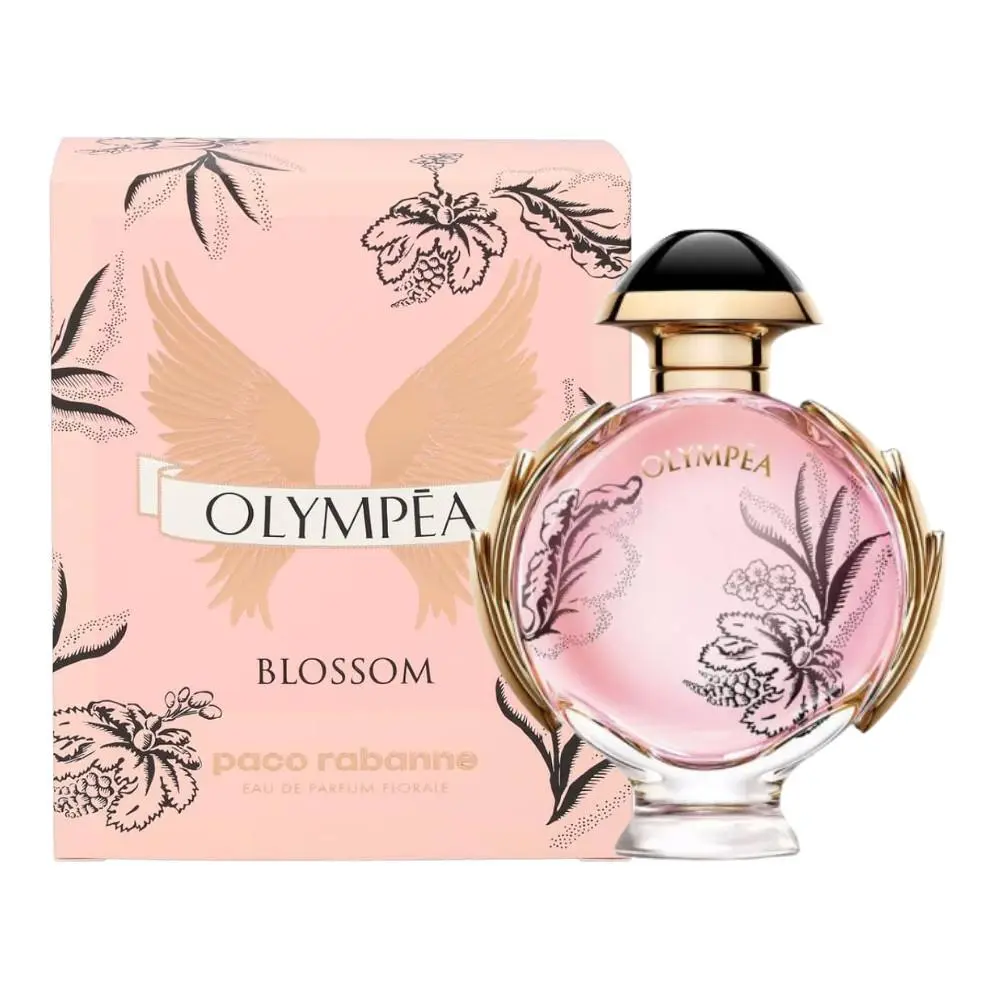 Olympea Blossom by Paco Rabanne Eau De Parfum Florale Spray 2.7 oz For Women