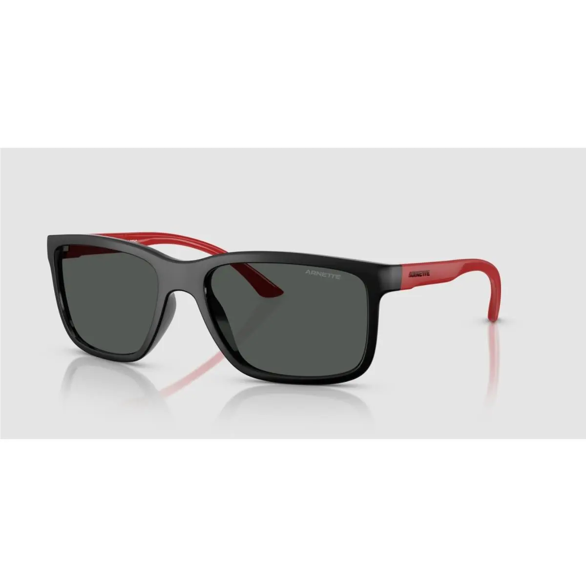 AN4359 275887 Headlight Black Matte Shiny Dark Grey 57mm Mens Sunglasses by Arnette
