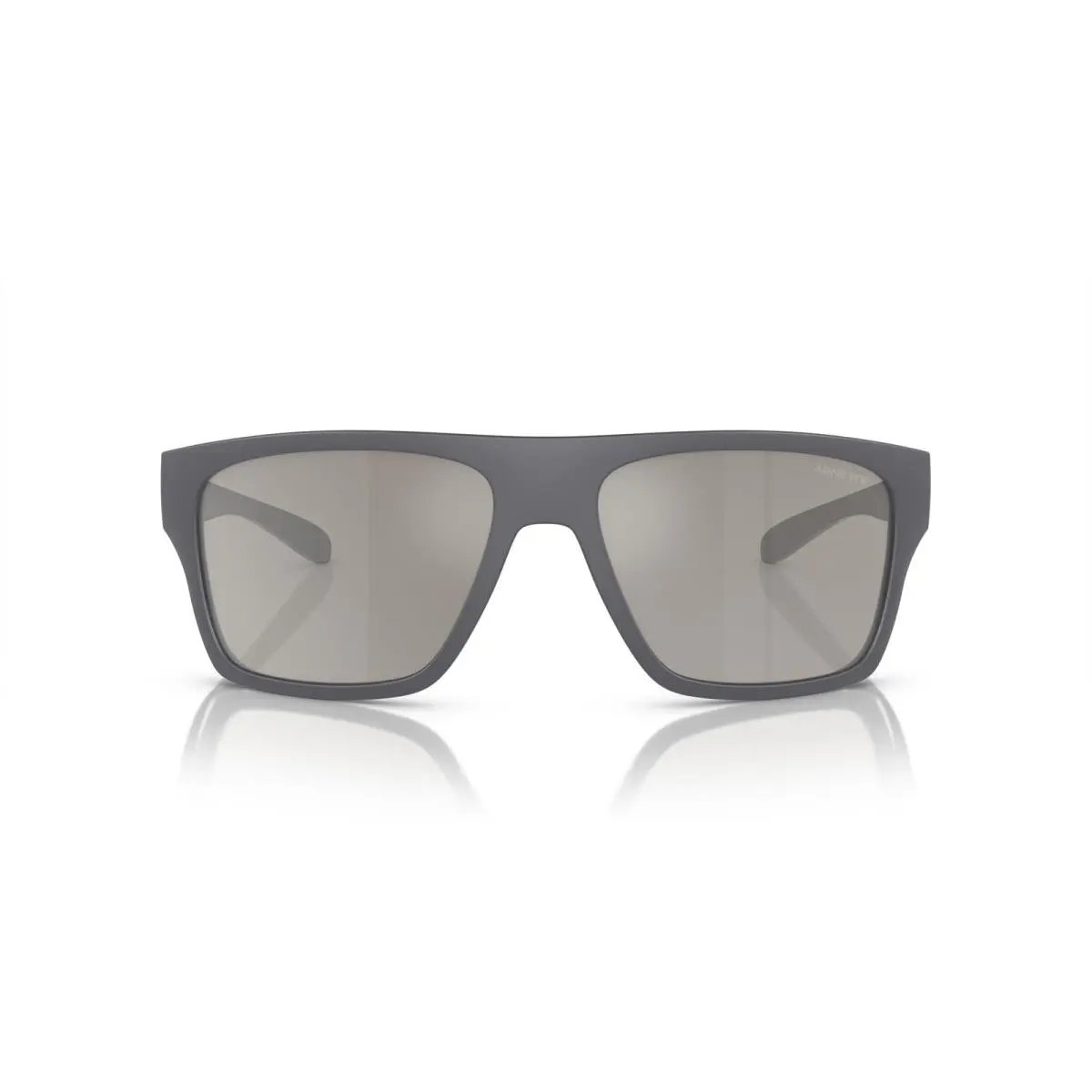 Arnette Men`s AN4330 Hijiki Square Sunglasses Grey/light Grey Mirrored Silver 63 mm