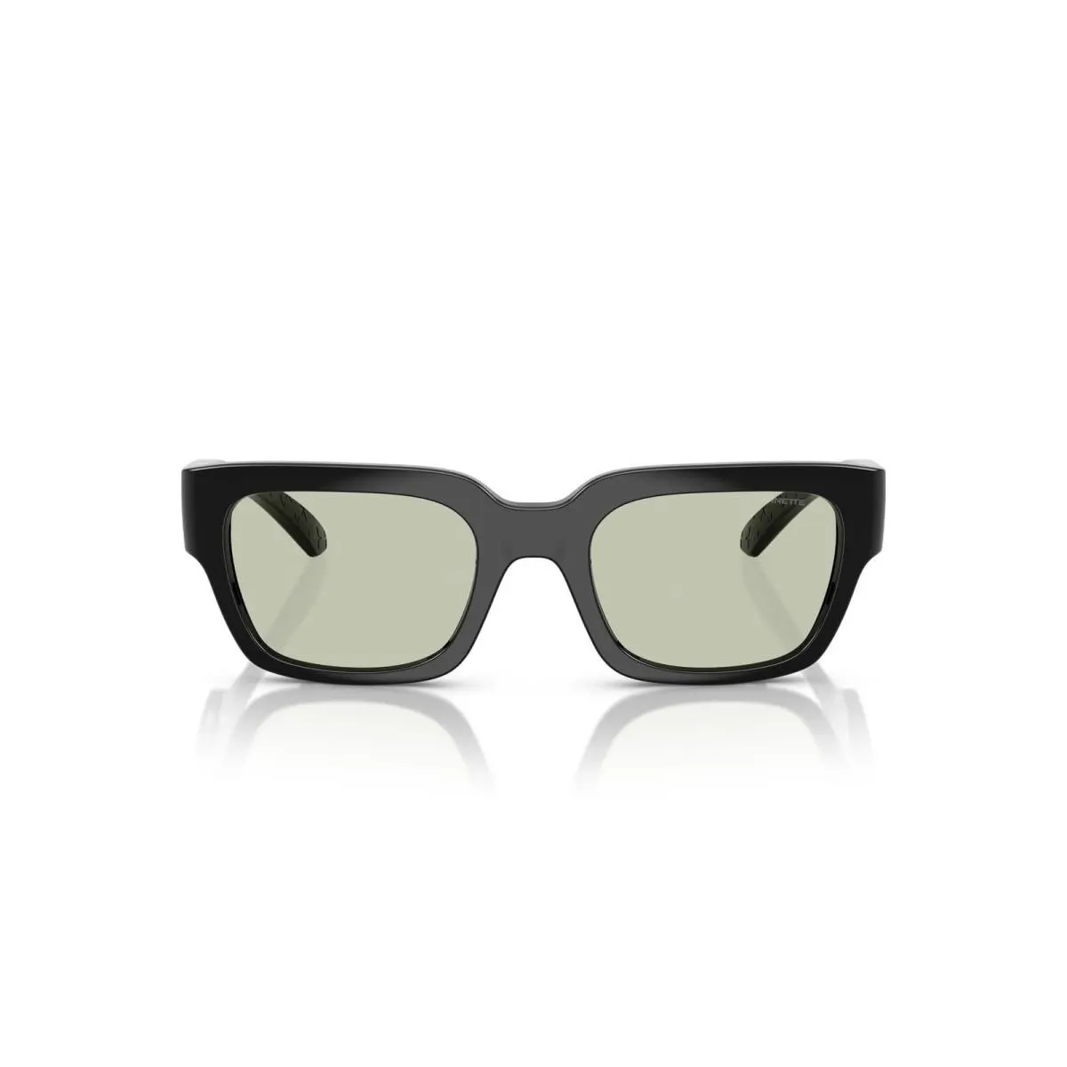 Sunglasses AN 4354 2900/2 Black/light Green Policarbonate Standard by Arnette