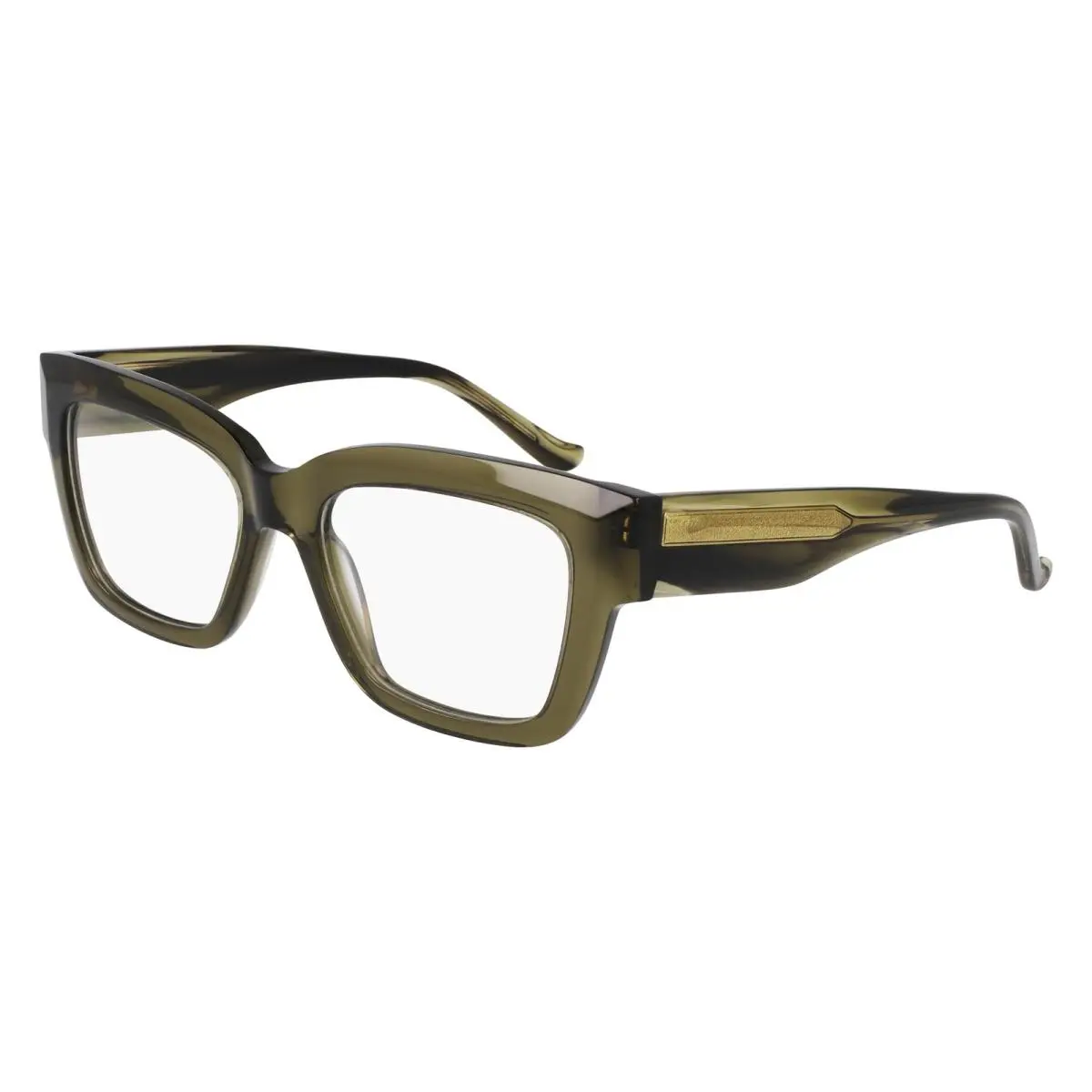 Donna Karan DO-5014 315 Crystal Olive Eyeglasses 53/18/140