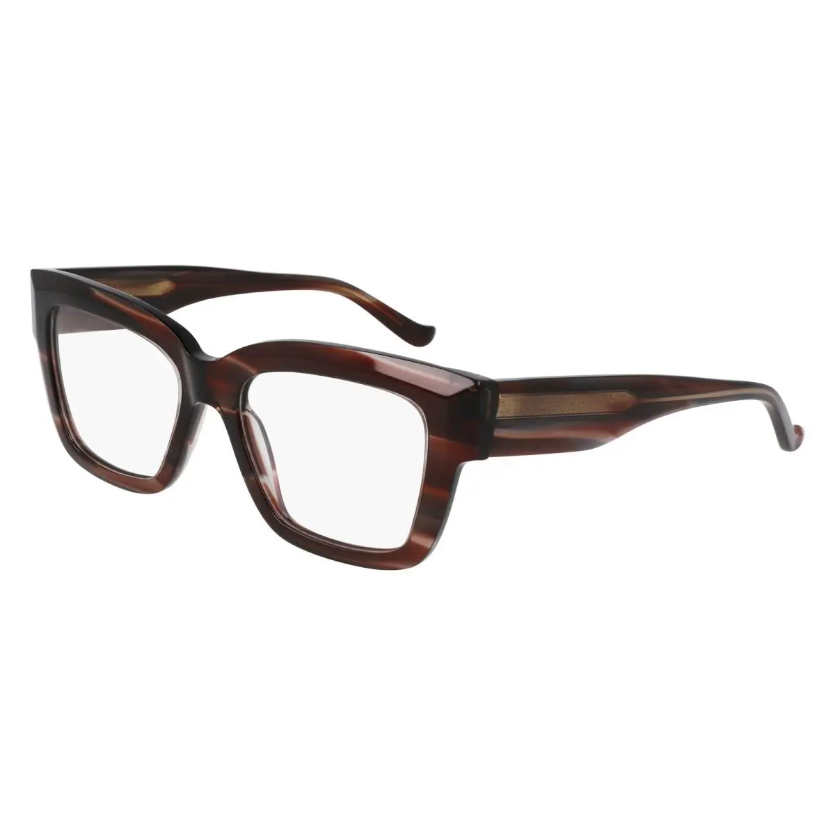 Donna Karan DO 5014 Cherrywood Horn 228 Size 53 Eyeglasses