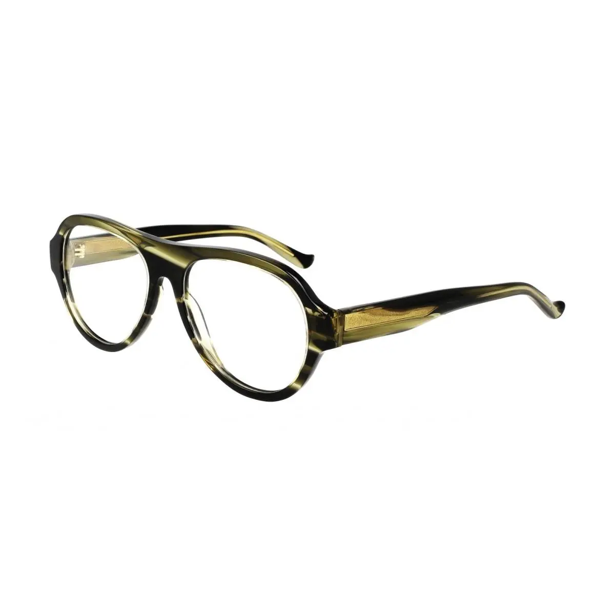Donna Karan DO-5012 305 Crystal Forest Horn Eyeglasses 54/16/140