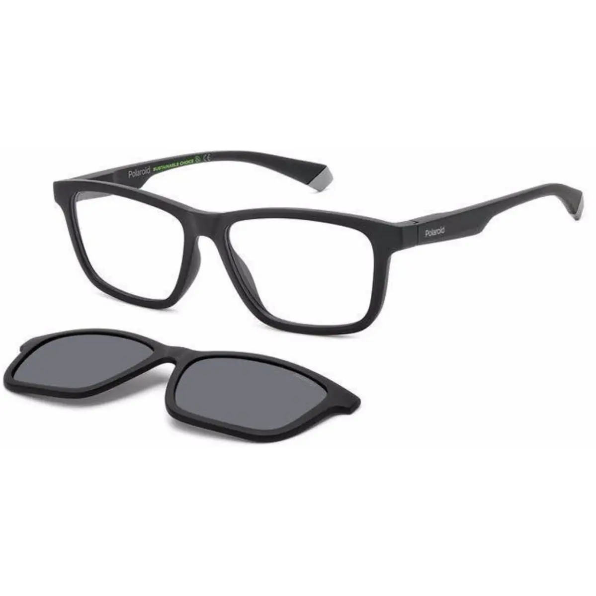 Pld 2147 /cs 6wm9 M9 Grey Polarized Size 55 Sunglasses by Polaroid