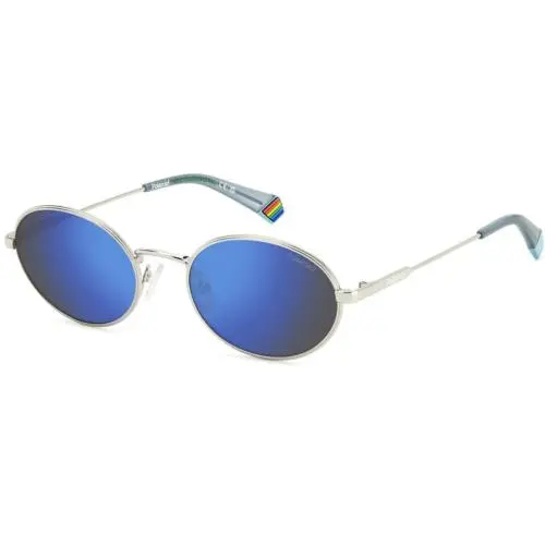 Polaroid Pld 6228 /s/x 105x 5x Blue Mirror Polarized Size 53 Sunglasses